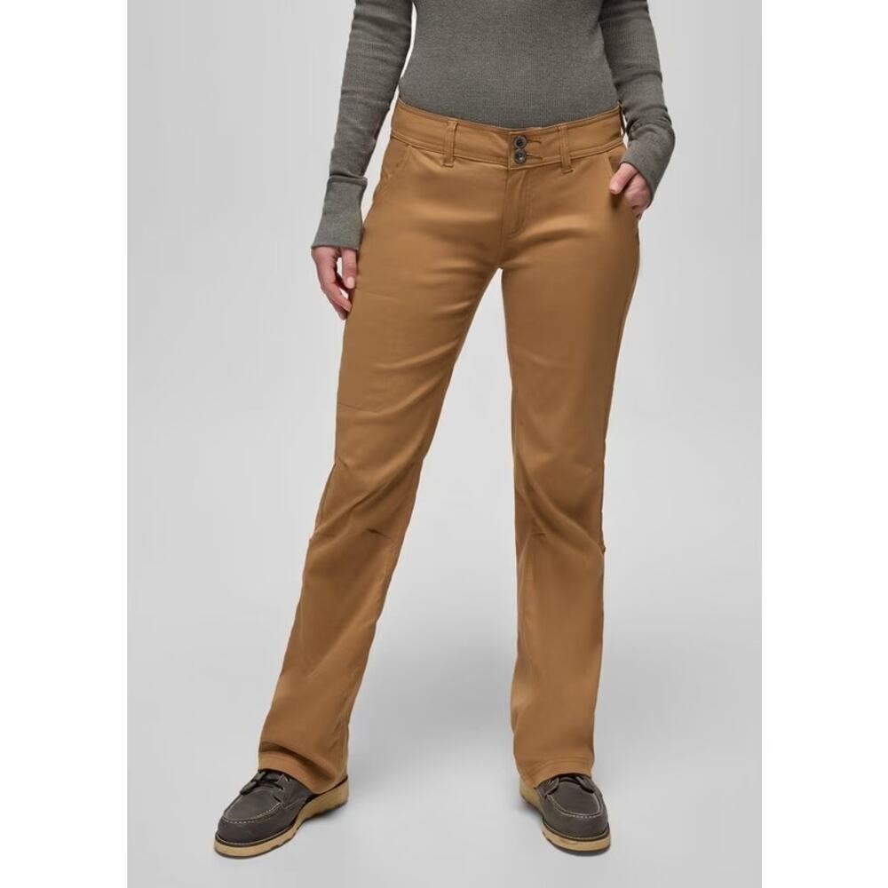 Prana Halle Pant Women's 6 Reg Earthbound Standard Fit Boot Cut Low Rise Stretch